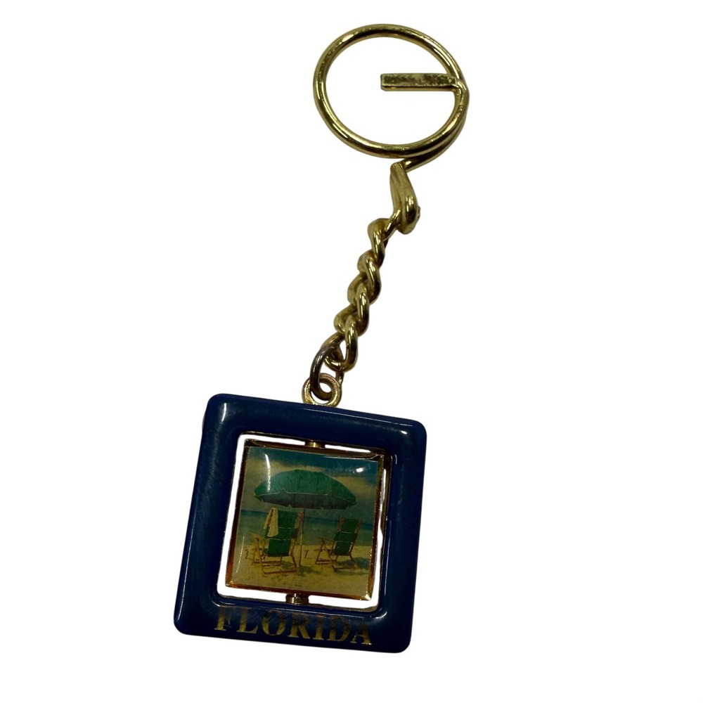Vintage Florida Souvenir Keychain